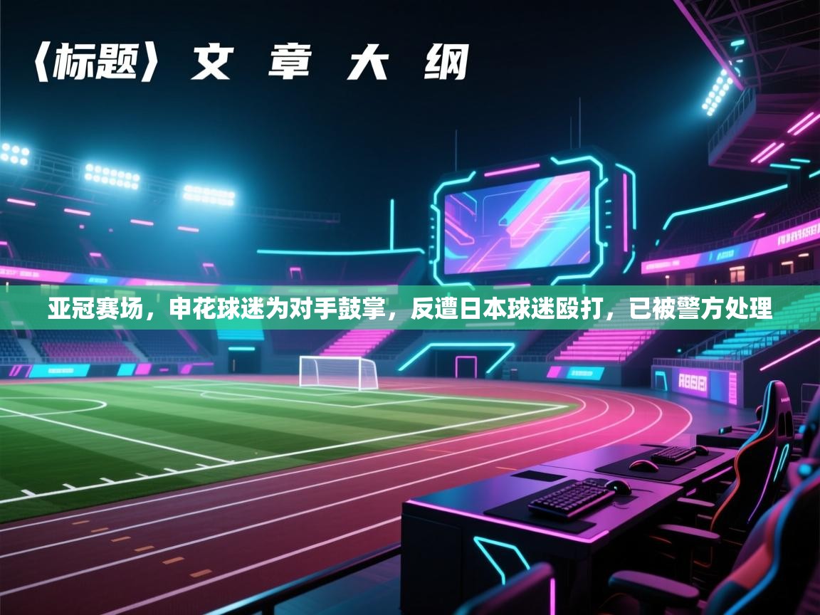 亚冠赛场，申花球迷为对手鼓掌，反遭日本球迷殴打，已被警方处理  第1张